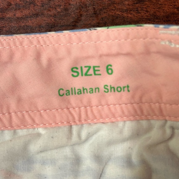 Lilly Pulitzer Size 6 Callahan Shorts In Get Nauti Print - Picture 4 of 6